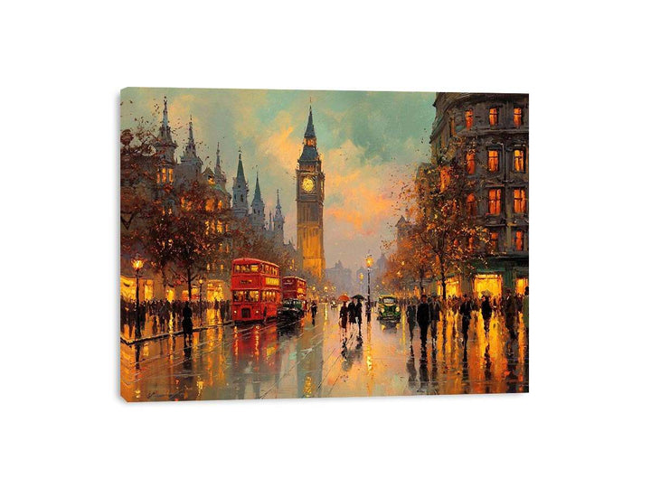 London Clock tower   Painting