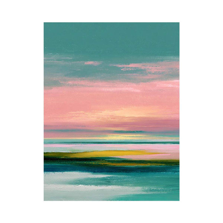 Soft Pastel Abstract Landscape