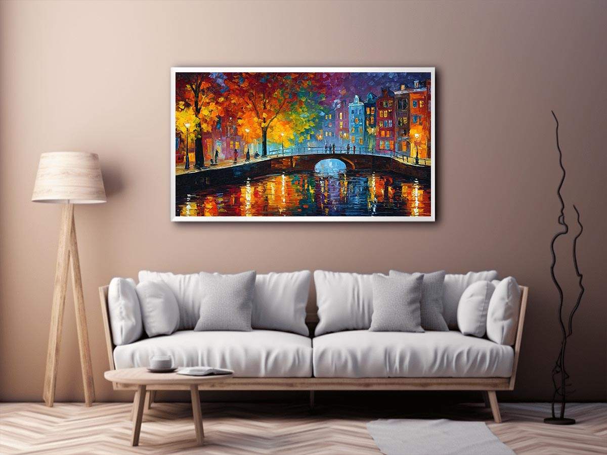 Amsterdam walk II Canvas Print
