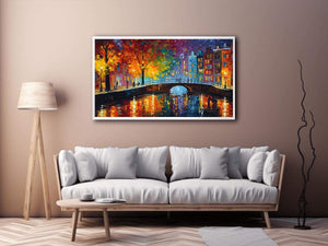 Amsterdam walk II Canvas Print