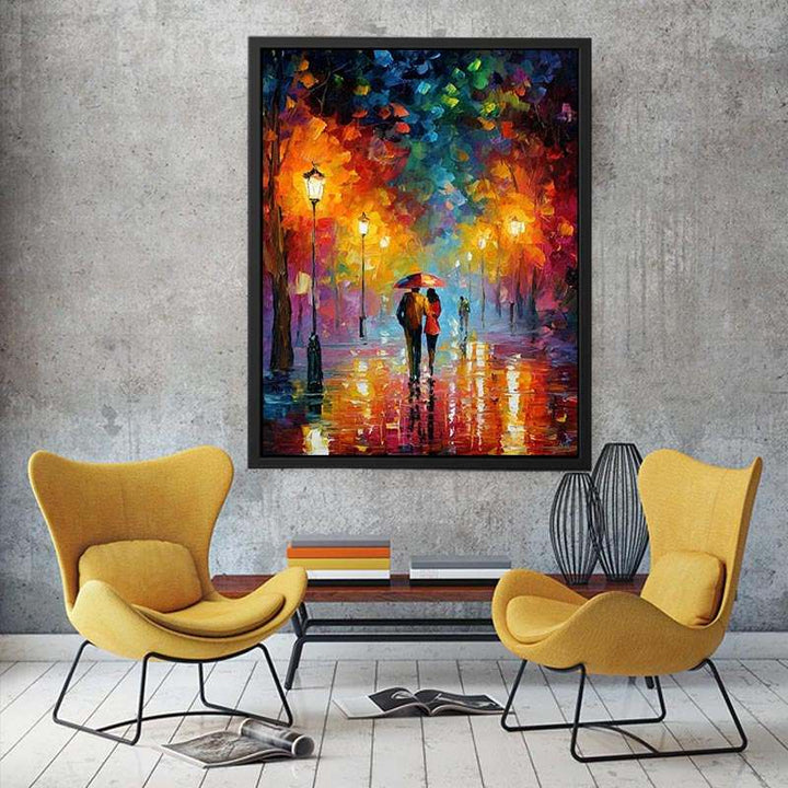 City of Lights Canvas Print