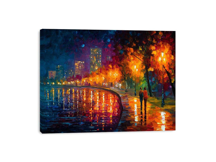 Evening Glow Framed Print