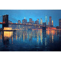 New York evening Glow