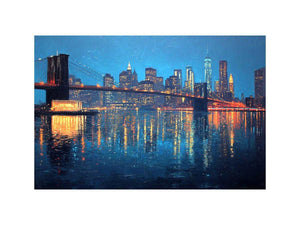 New York evening Glow