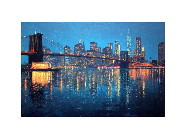 New York evening Glow