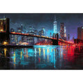 New York Skyline in night