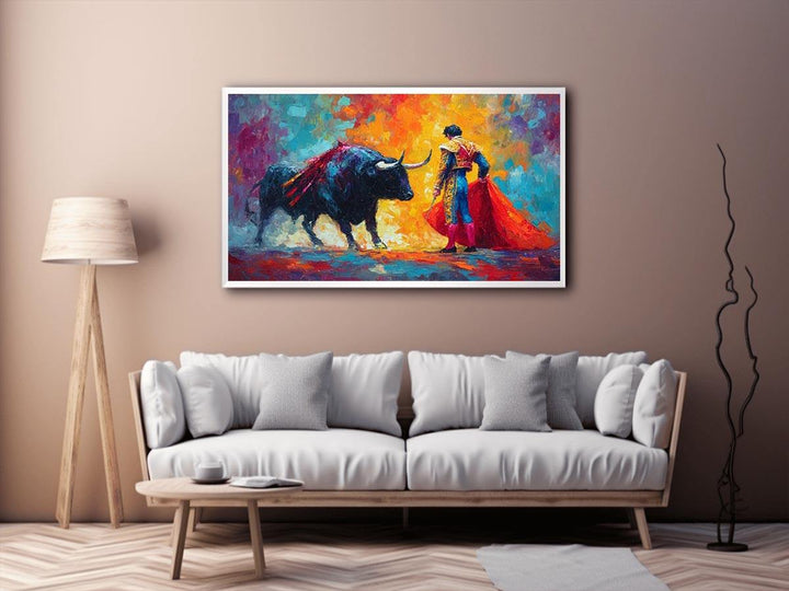 Crimson Challenge Canvas Print