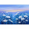 Blue Feild of Dasies