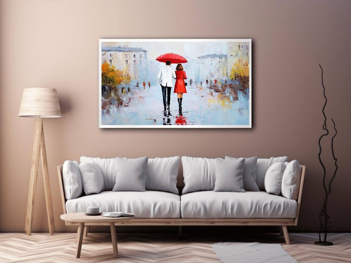 Umbrella of Love Canvas Print