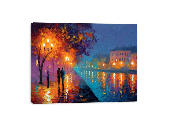 Golden Night Framed Print