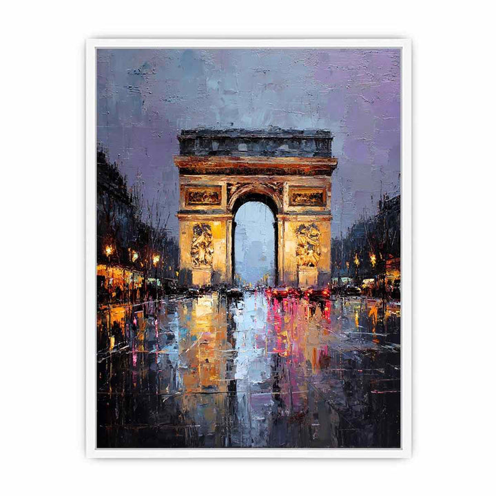  Arc De Triomphe Paris  Framed Print