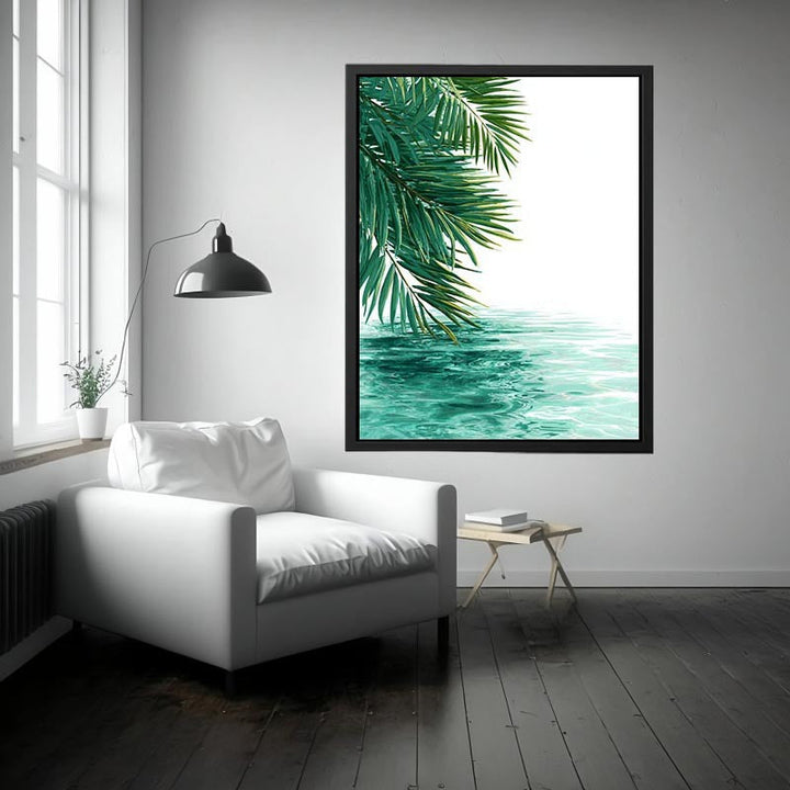 Tropical Coastal Landscape Painting