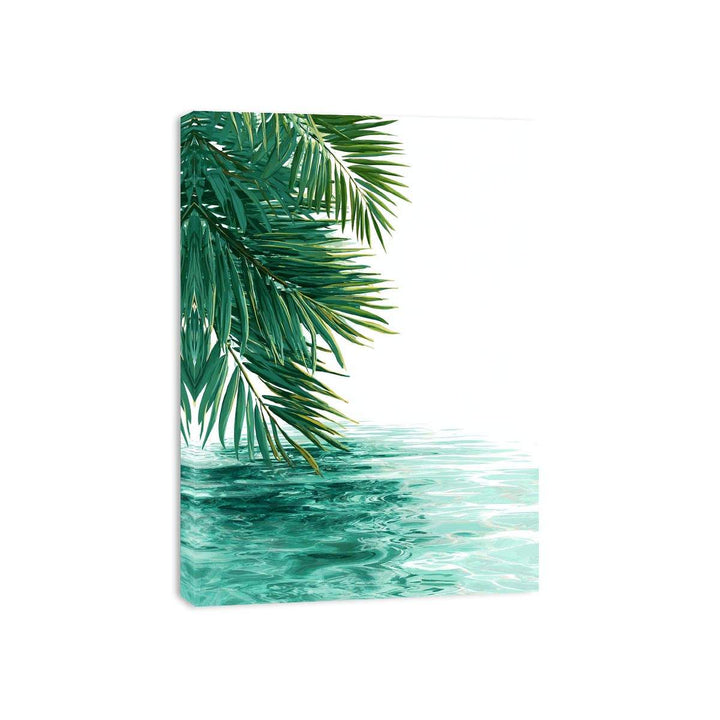 Tropical Coastal Landscape Painting