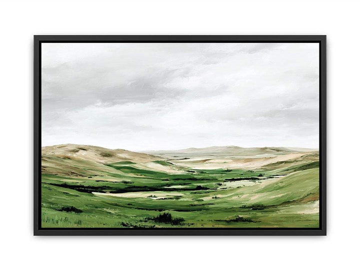 Green Hill  Canvas Print