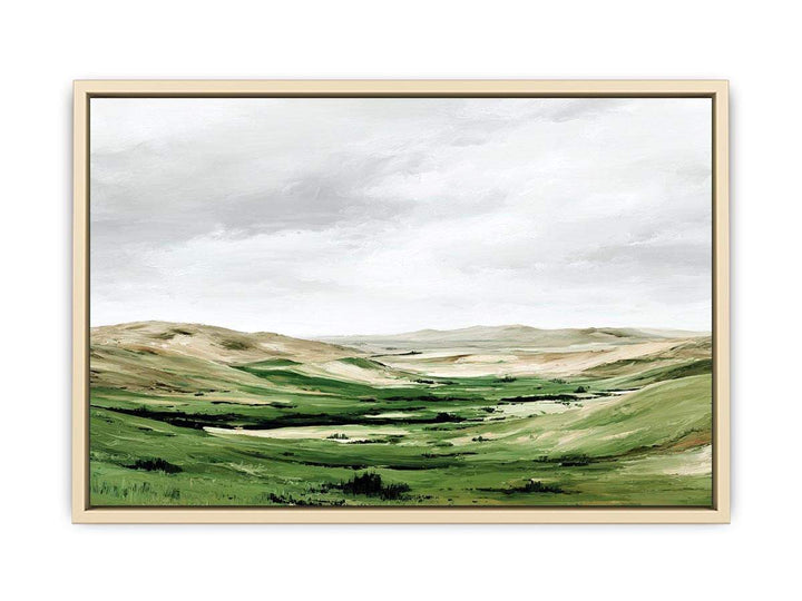 Green Hill  Art Print