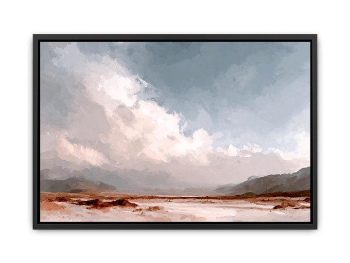 Tranquil Desert Sky  Canvas Print