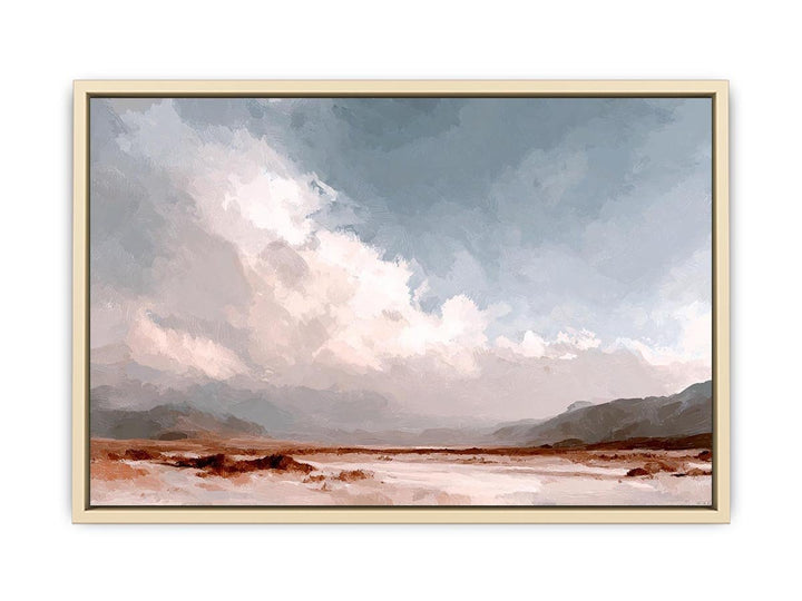 Tranquil Desert Sky  Art Print