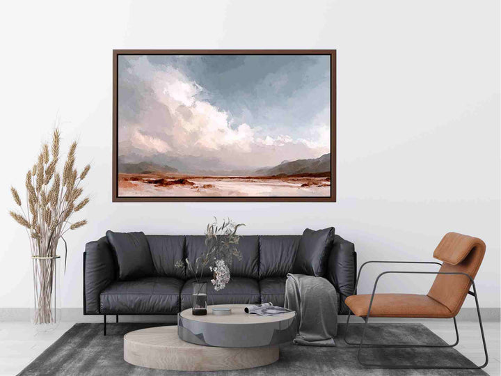 Tranquil Desert Sky Painting