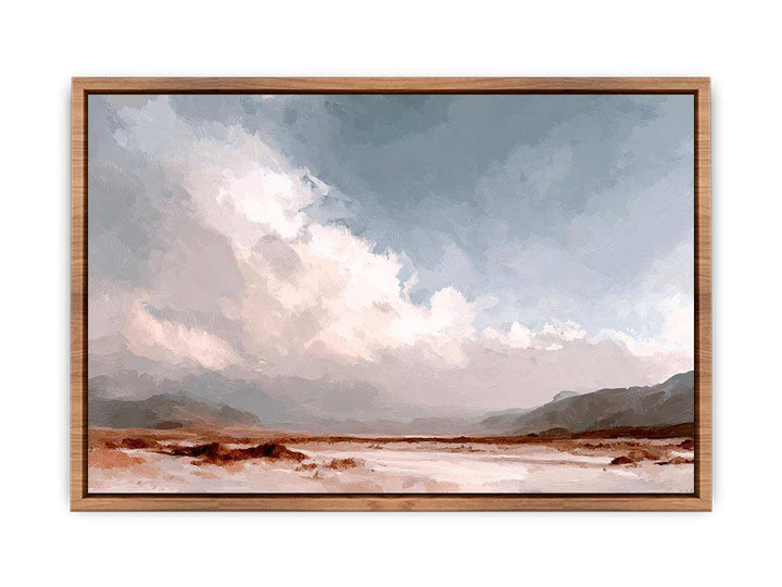 Tranquil Desert Sky Poster