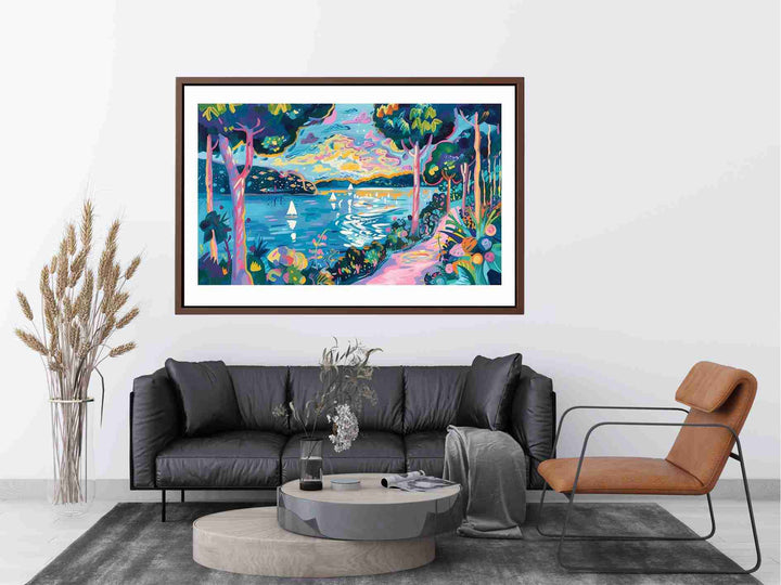Timeless River Scene Painting