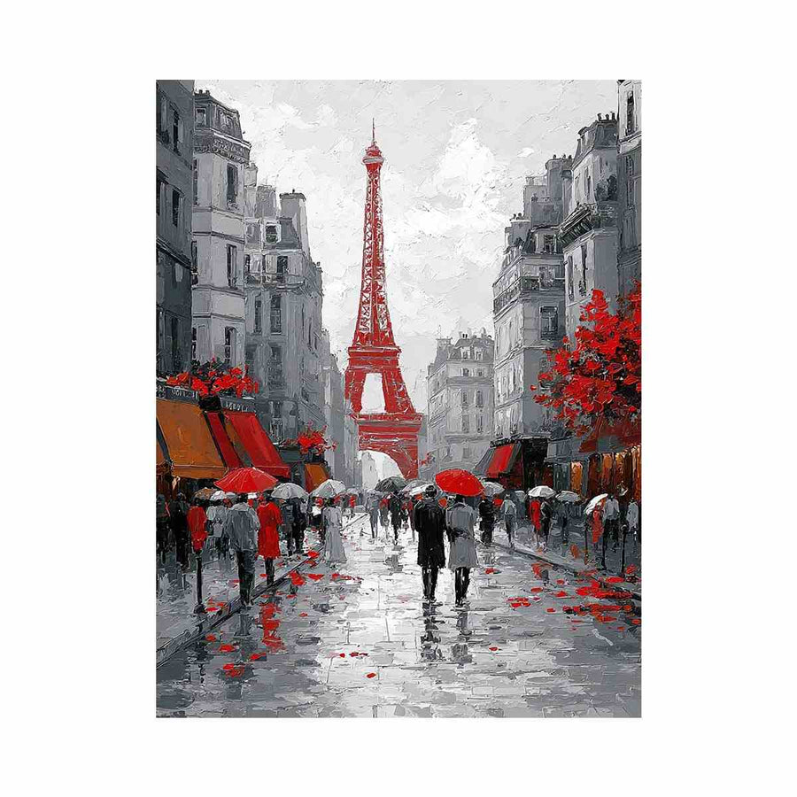 Abstract Paris Romance