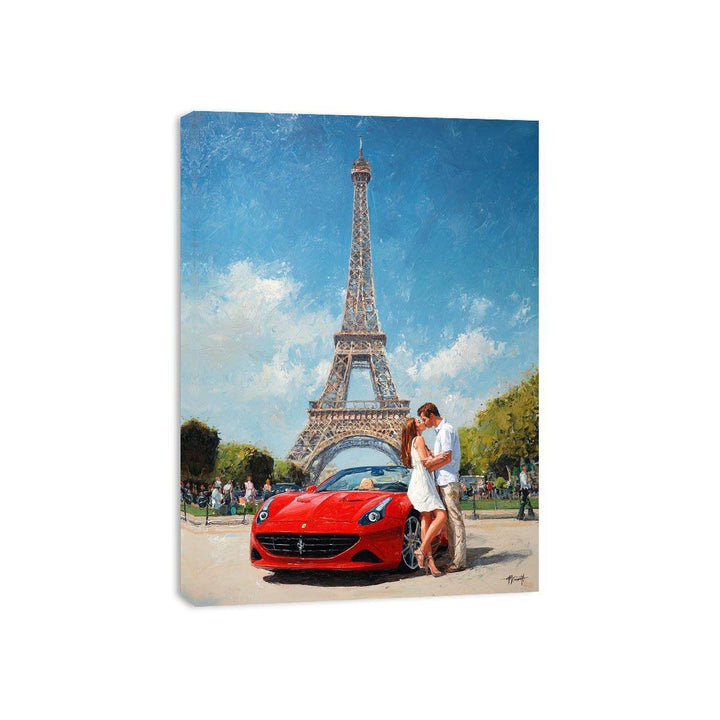 Eiffel Tower Romance Painting