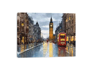 London in Watercolor Painting