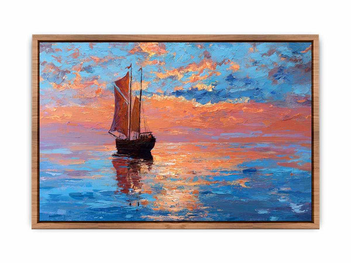 Vintage sailboat Poster