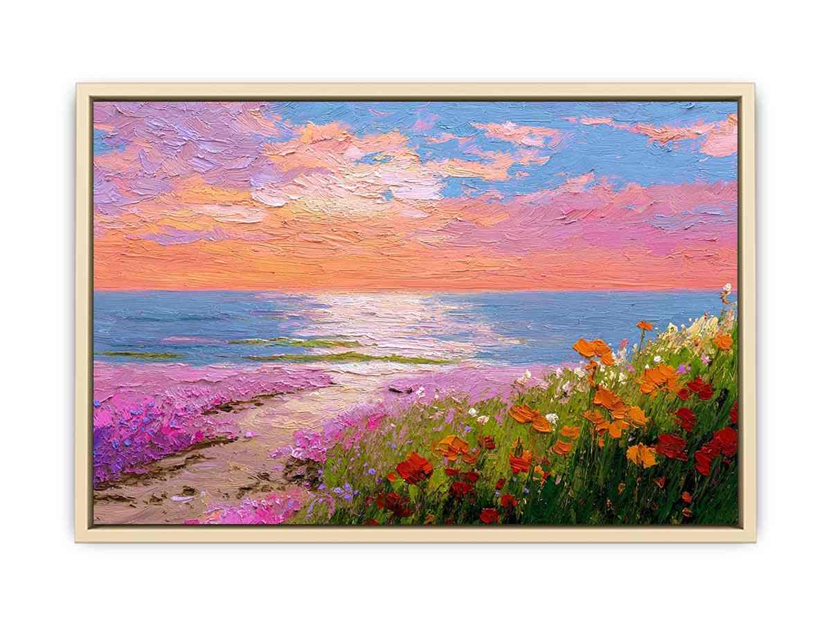 Coastal Wildflowers  Art Print