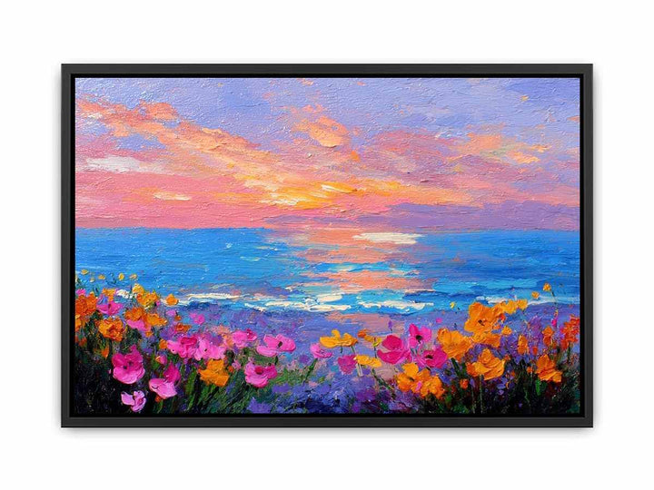 Seaside Blossoms  Canvas Print