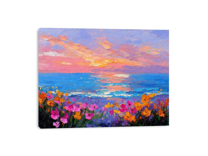 Seaside Blossoms Painting