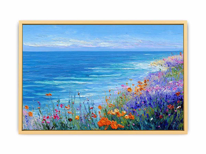Horizon in Bloom  Streched canvas