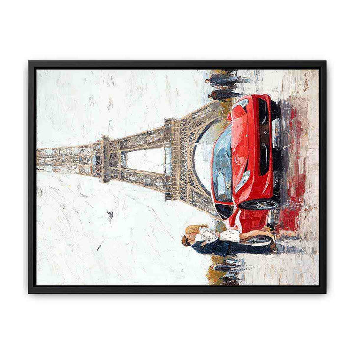 City of Love Canvas Print