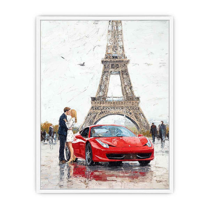 City of Love Framed Print