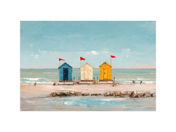 Three beach Huts