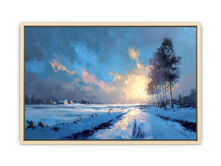 Frosted Horizon  Art Print