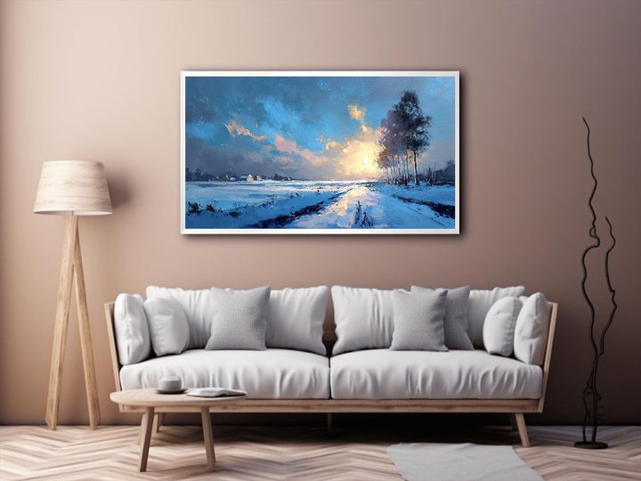 Frosted Horizon Painting