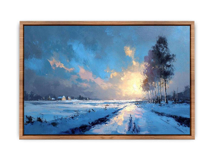 Frosted Horizon Poster