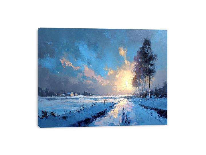Frosted Horizon Painting