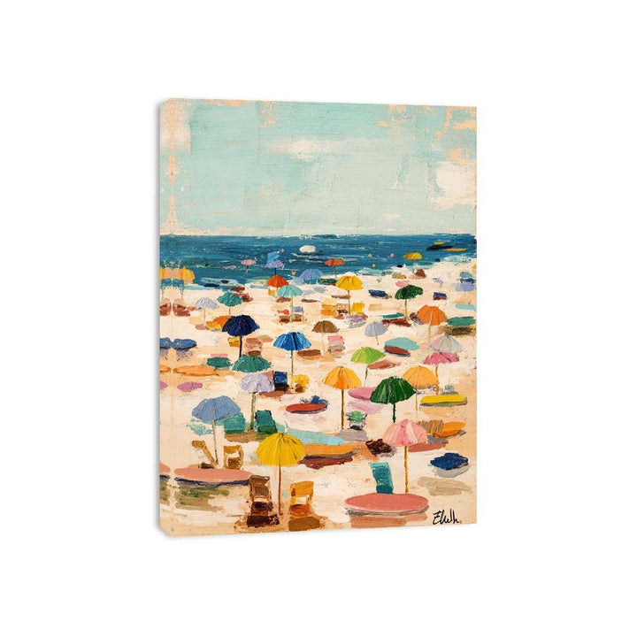 Colorful Umbrellas Painting