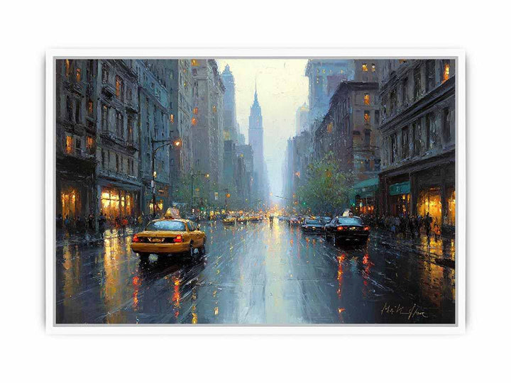 Classic NYC Taxi Framed Print