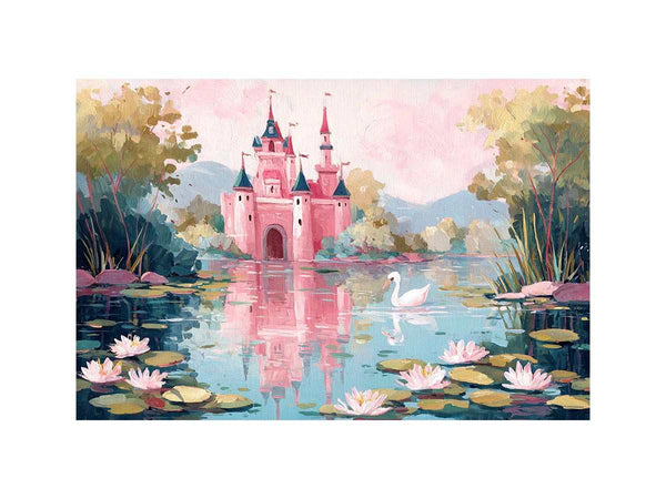 Pink Castle Reflections