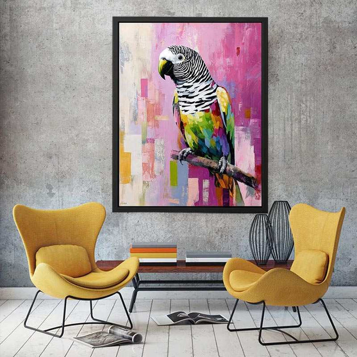 Exotic Parrot Painting
