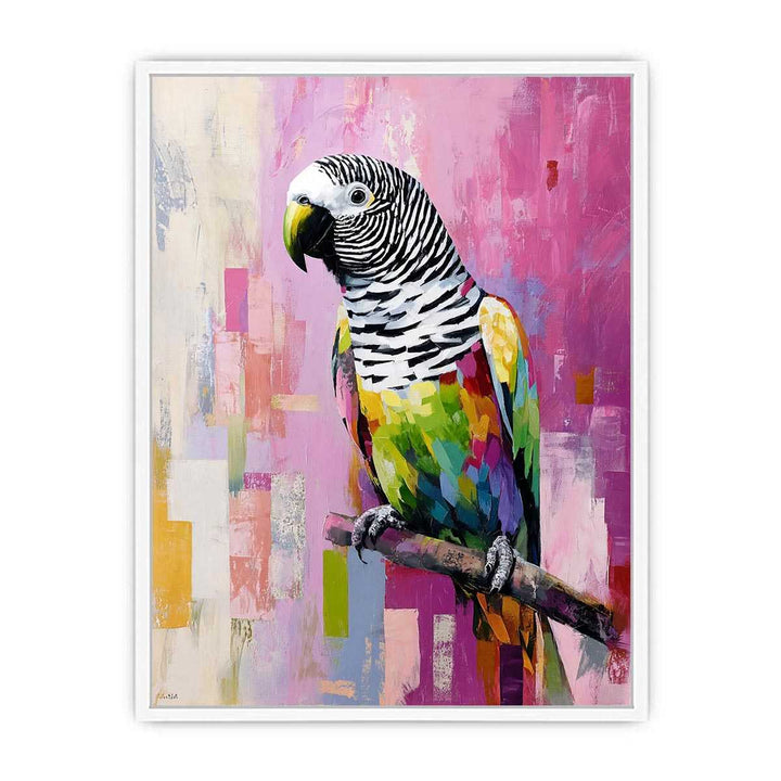 Exotic Parrot Framed Print