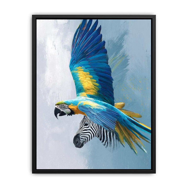 Tropical Contrast  Canvas Print
