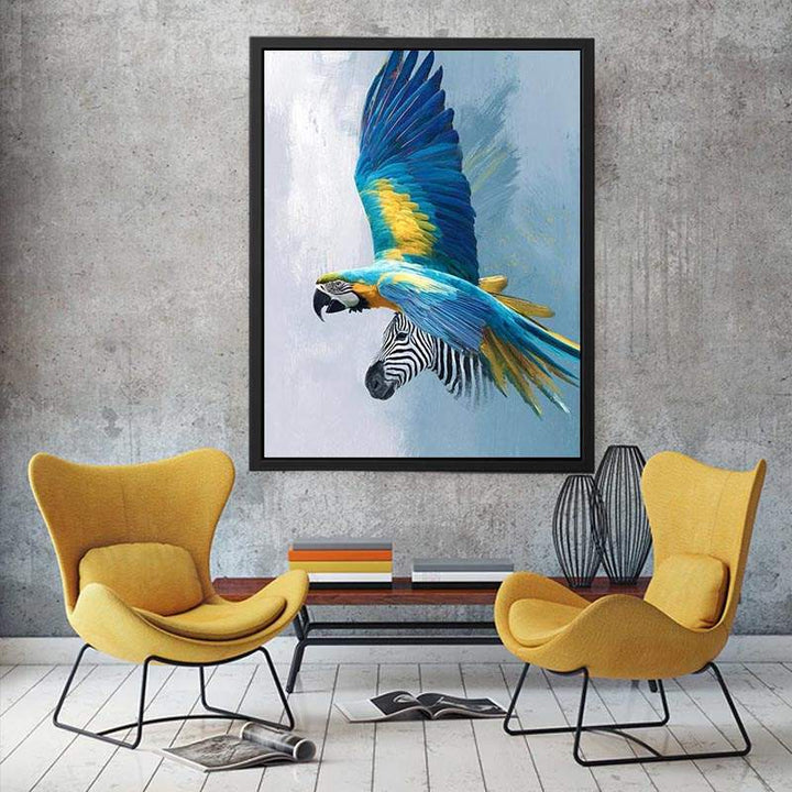 Tropical Contrast Painting