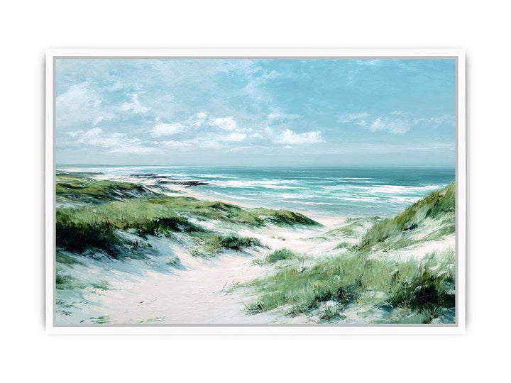 Calm Terrain Framed Print