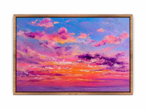 Pastel Abstract Sky Poster