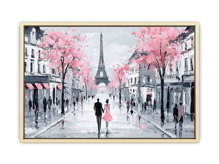 Paris in Bloom Art Print