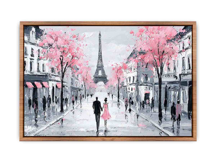 Paris in Bloom Poster